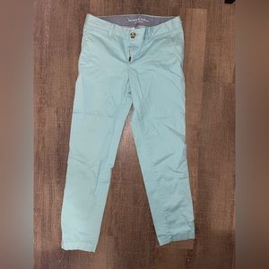 Banana Republic Light Turquoise Chino Pant